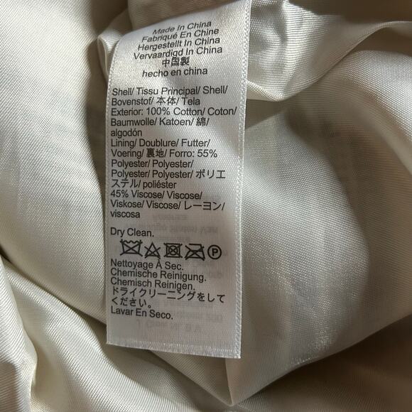 Madewell Women's Button Front Striped Tweed Snap Front Jacket M Medium NWOT - Picture 9 of 9